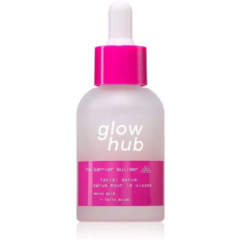 Glow Hub The Barrier Builder успокояващ серум за лице възстановяващ кожната бариера 30 мл.