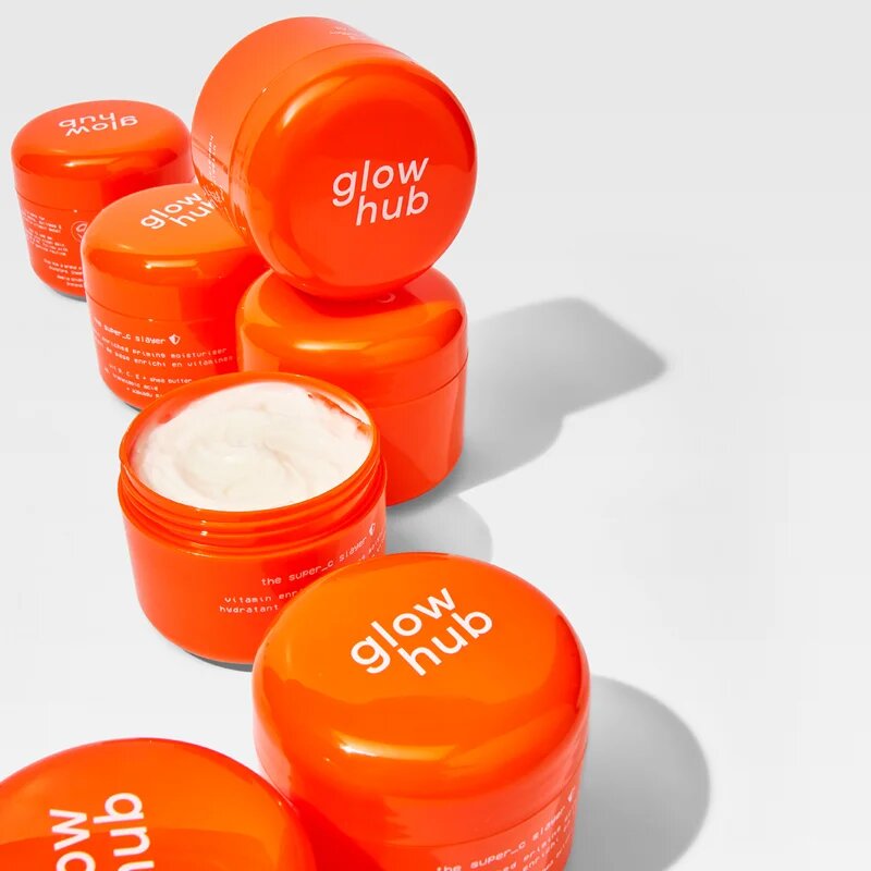 Glow Hub The Super C Slayer хидратиращ крем за лице с витамин С 50 гр.