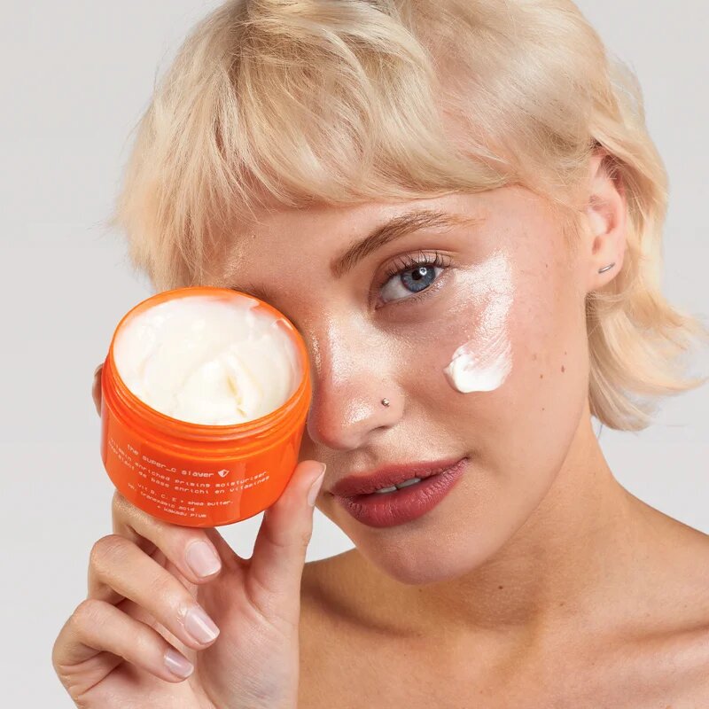 Glow Hub The Super C Slayer хидратиращ крем за лице с витамин С 50 гр.
