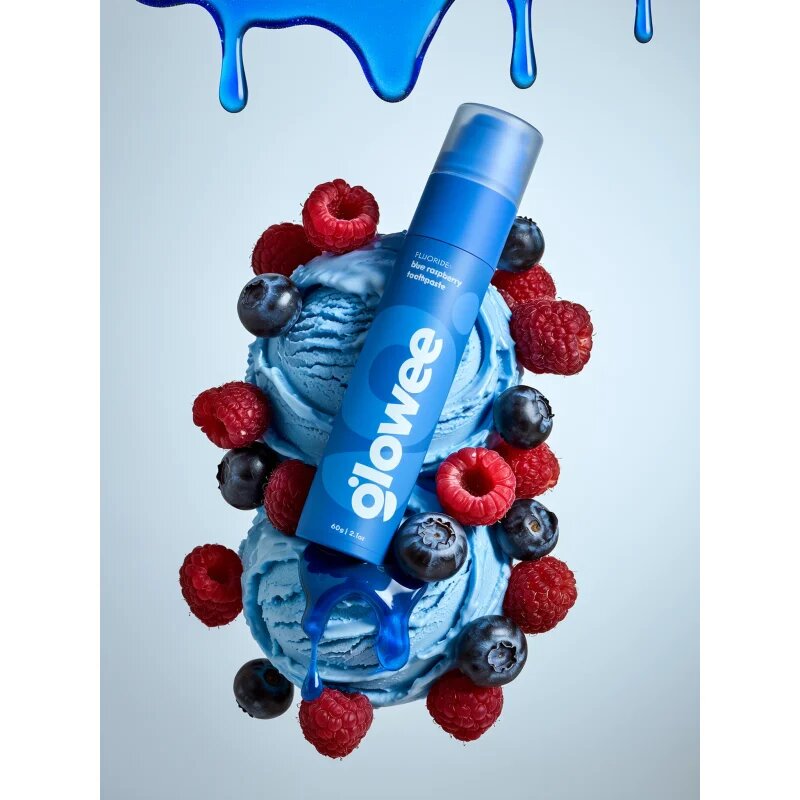 Glowee Blue Raspberry избелваща паста за зъби Blue Raspberry 60 гр.
