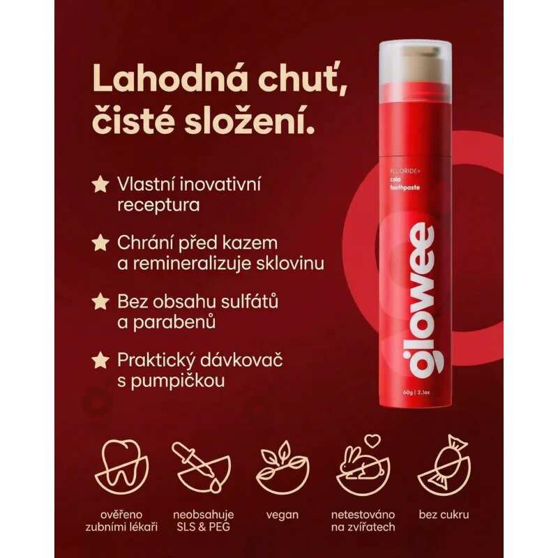 Glowee Cola избелваща паста за зъби Cola 60 гр.