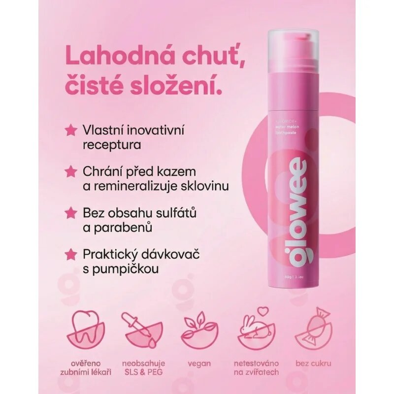 Glowee Water Melon избелваща паста за зъби water melon 60 гр.