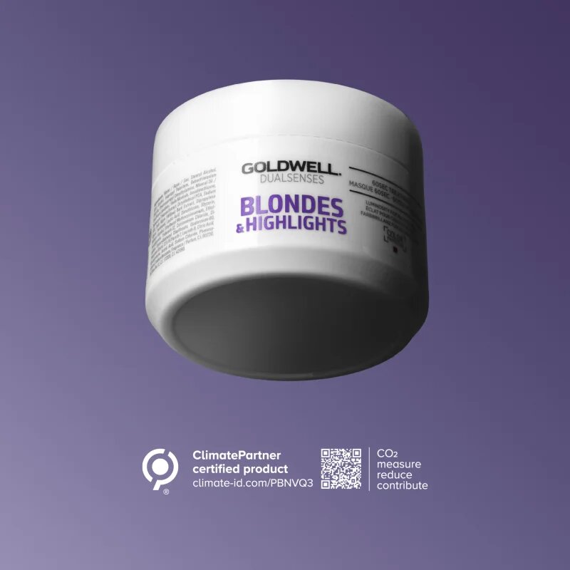 Goldwell Dualsenses Blondes & Highlights регенерираща маска неутрализиращ жълтеникавите оттенъци 200 мл.