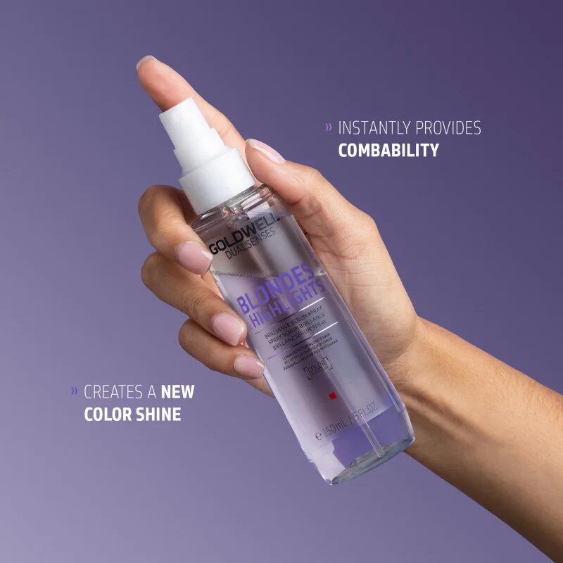 Goldwell Dualsenses Blondes & Highlights серум без отмиване в спрей за блонд коса и коса с кичури 150 мл.