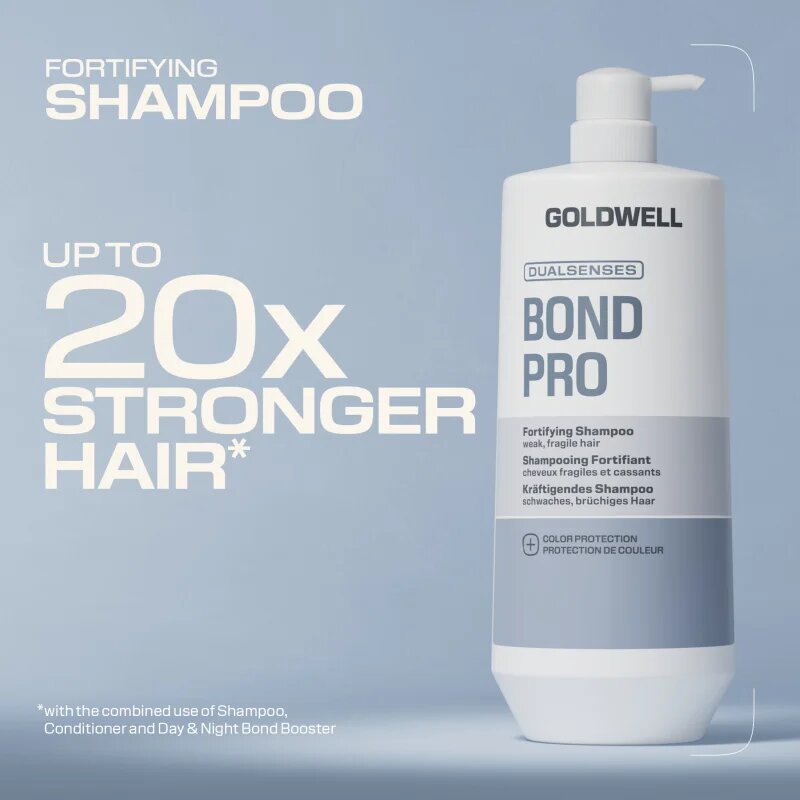 Goldwell Dualsenses Bond Pro Fortifying Shampoo подсилващ шампоан 1000 мл.