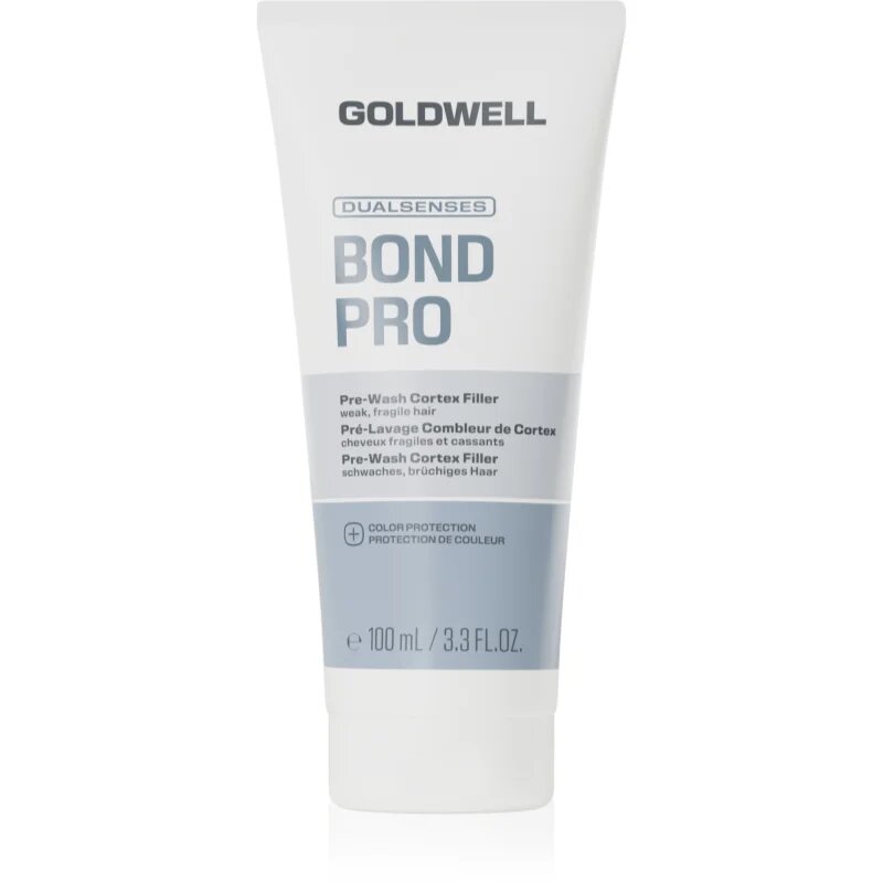 Goldwell Dualsenses Bond Pro Pre-Wash Cortex Filler грижа за използване преди нанасянето на шампоан с регенериращ ефект 100 гр.