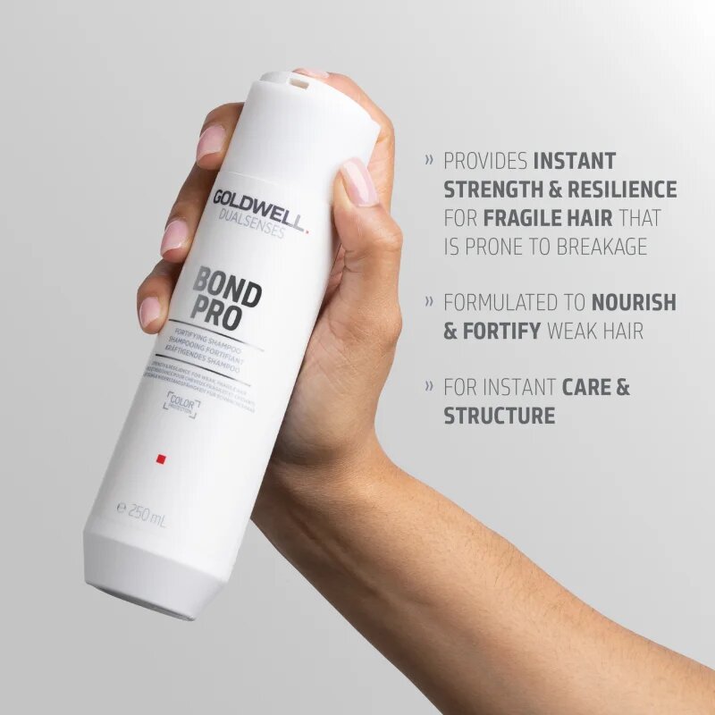 Goldwell Dualsenses Bond Pro възстановяващ шампоан за увредена и крехка коса 250 мл.