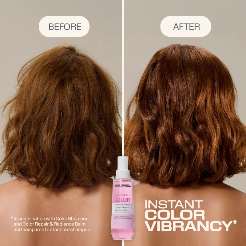 Goldwell Dualsenses Color Brilliance Serum Spray серум без отмиване в спрей за сияен блясък 150 мл.