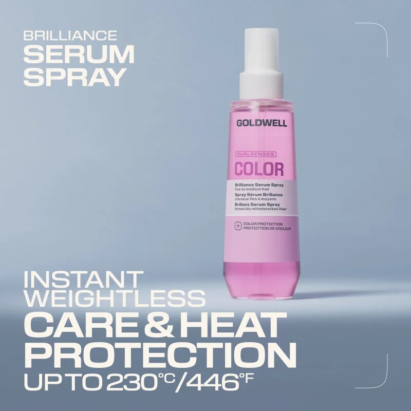Goldwell Dualsenses Color Brilliance Serum Spray серум без отмиване в спрей за сияен блясък 150 мл.