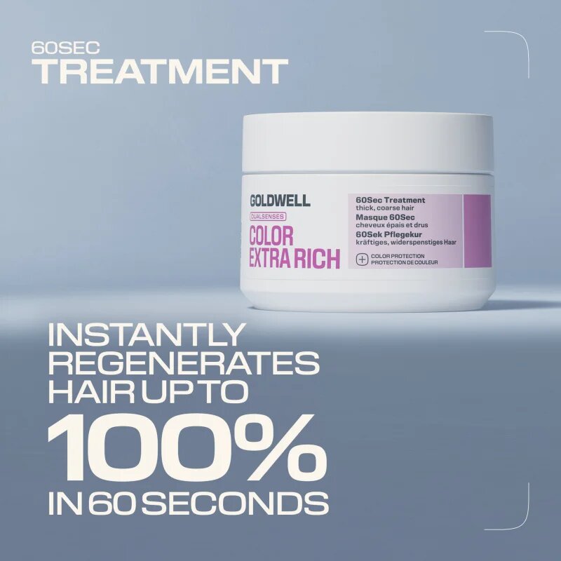 Goldwell Dualsenses Color Extra Rich 60Sec Treatment възстановителна грижа за блестящ цвят 200 мл.