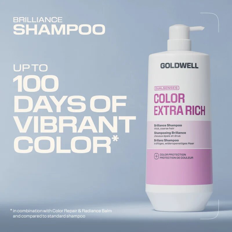Goldwell Dualsenses Color Extra Rich Brilliance Shampoo шампоан за блестящ цвят 1000 мл.
