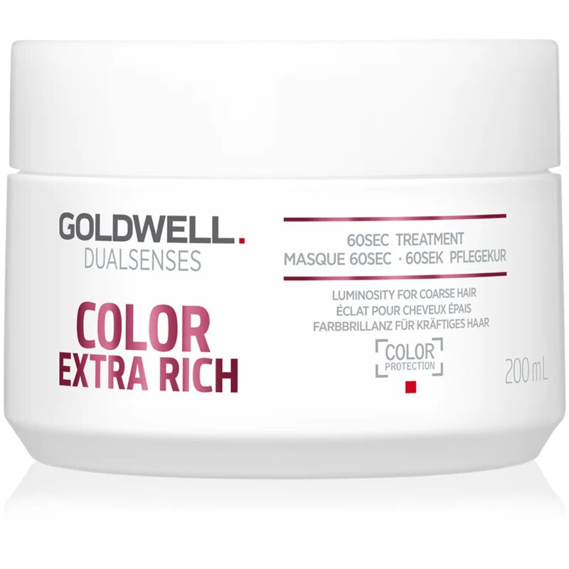 Goldwell Dualsenses Color Extra Rich регенерираща маска за груба боядисана коса 200 мл.