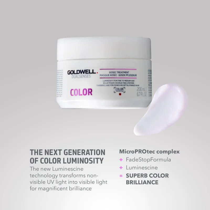 Goldwell Dualsenses Color регенерираща маска за нормална към фина боядисана коса 200 мл.