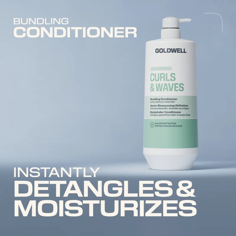 Goldwell Dualsenses Curls & Waves Bundling Conditioner балсам за чуплива и къдрава коса 1000 мл.