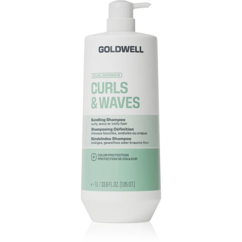 Goldwell Dualsenses Curls & Waves Bundling Shampoo шампоан за чуплива и къдрава коса 1000 мл.