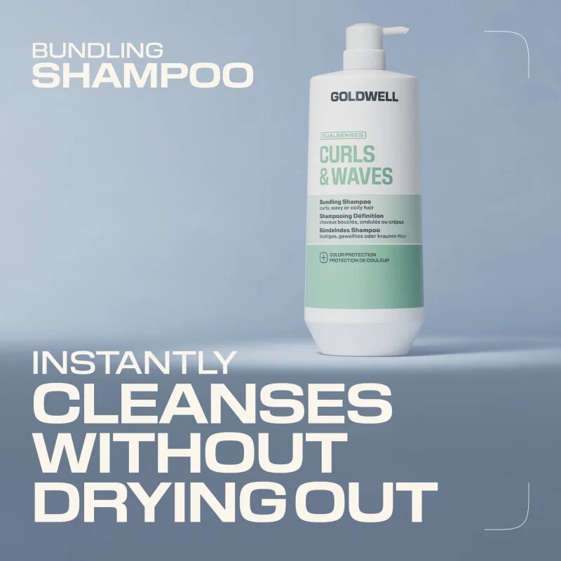 Goldwell Dualsenses Curls & Waves Bundling Shampoo шампоан за чуплива и къдрава коса 1000 мл.