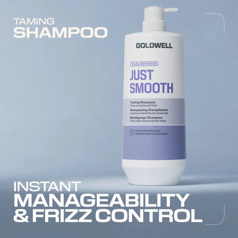 Goldwell Dualsenses Just Smooth Taming Shampoo изглаждащ шампоан 1000 мл.