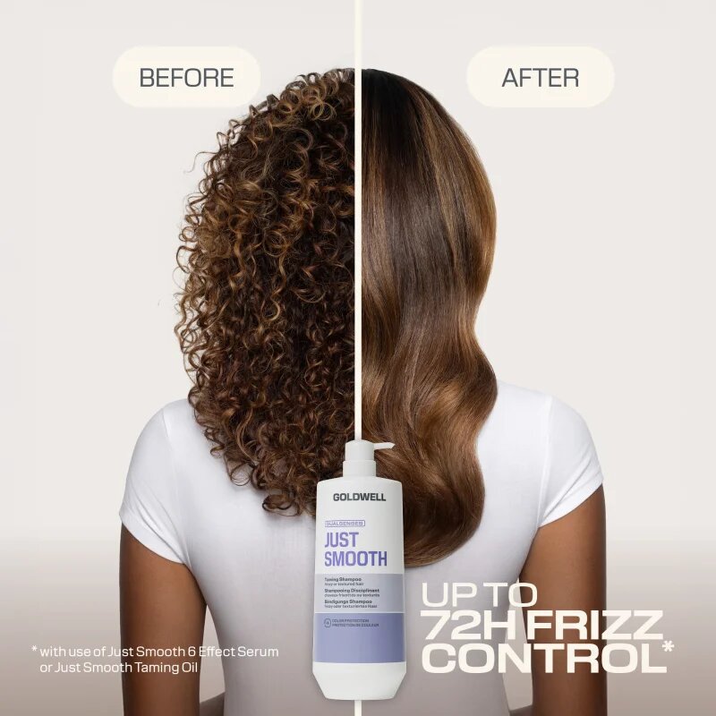 Goldwell Dualsenses Just Smooth Taming Shampoo изглаждащ шампоан 1000 мл.