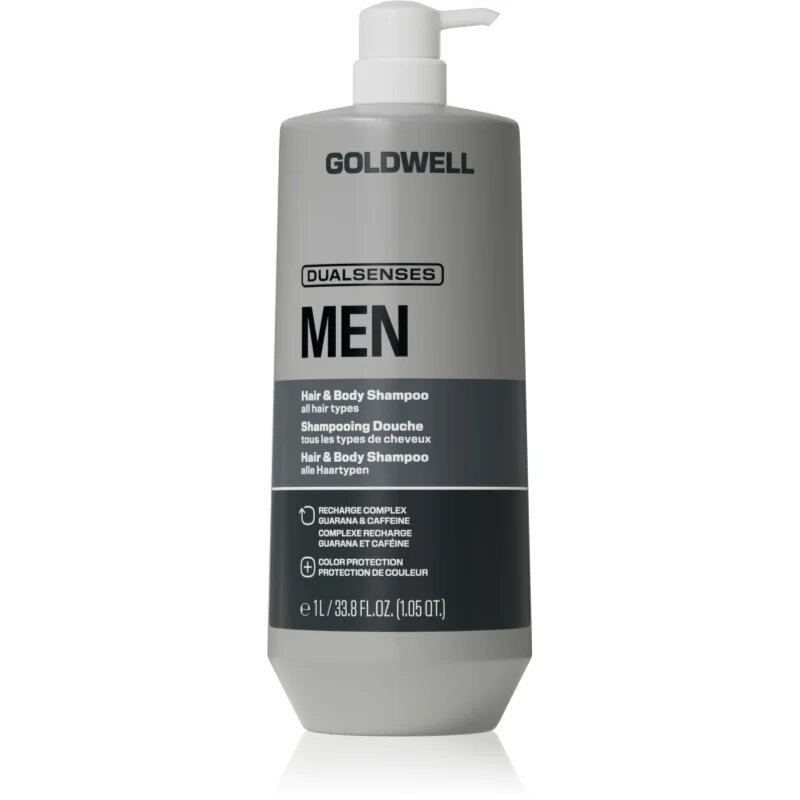 Goldwell Dualsenses Men Hair & Body Shampoo душ гел и шампоан 2 в 1 1000 мл.