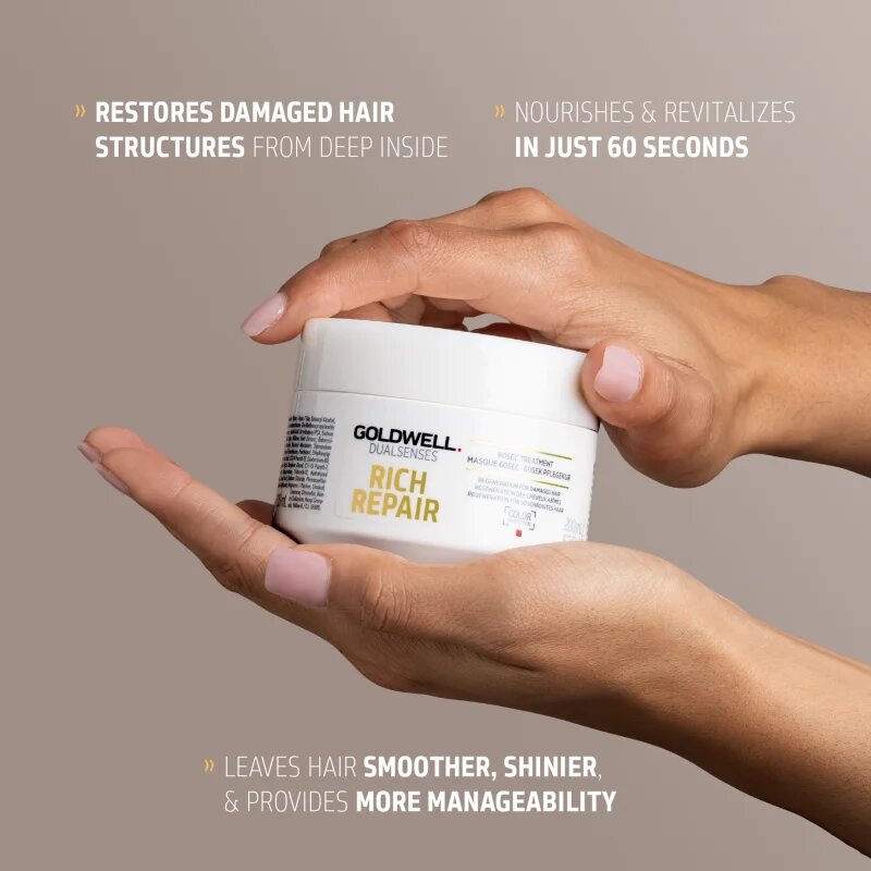 Goldwell Dualsenses Rich Repair маска за суха и увредена коса 200 мл.