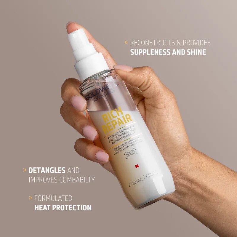 Goldwell Dualsenses Rich Repair серум без отмиване в спрей за увредена коса 150 мл.