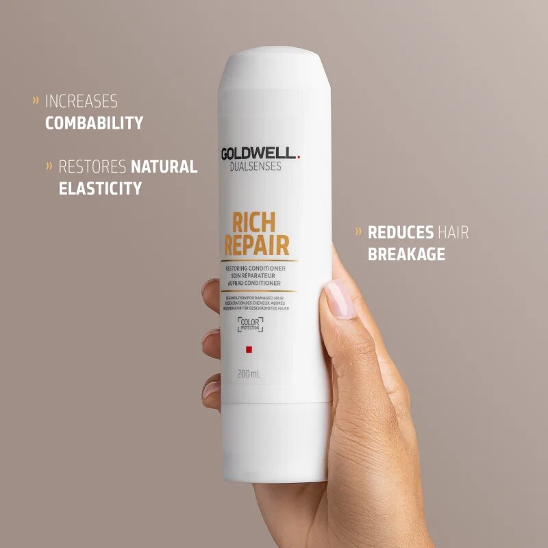 Goldwell Dualsenses Rich Repair възстановяващ балсам за суха и увредена коса 200 мл.