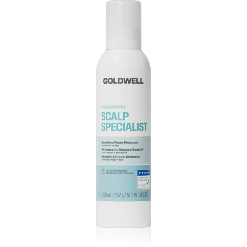 Goldwell Dualsenses Scalp Specialist Sensitive Foam Shampoo шампоан с пяна за чувствителна кожа на скалпа 250 мл.