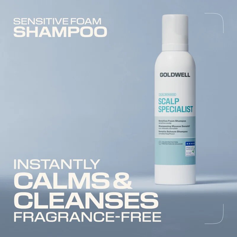 Goldwell Dualsenses Scalp Specialist Sensitive Foam Shampoo шампоан с пяна за чувствителна кожа на скалпа 250 мл.