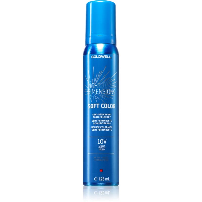 Goldwell Light Dimensions Soft Color тонираща пяна за руса коса цвят 10V 125 мл.