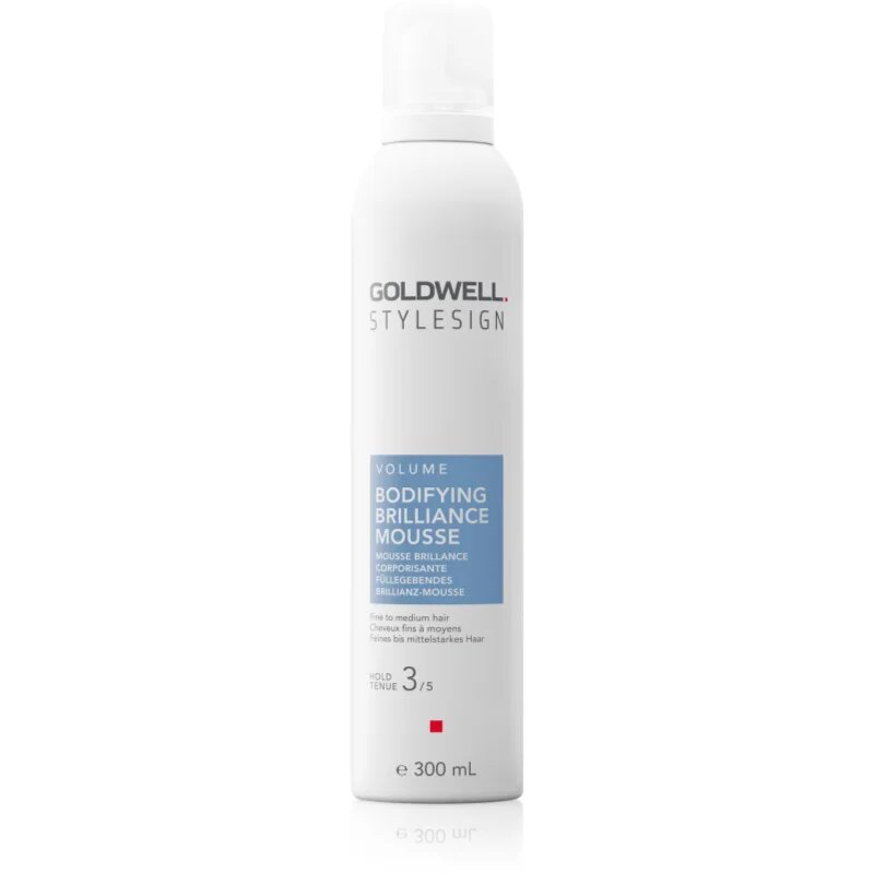 Goldwell StyleSign Bodifying Brilliance Mousse пяна за обем за коса за сияен блясък 300 мл.
