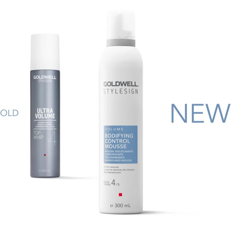Goldwell StyleSign Bodifying Control Mousse пяна втвърдител за обем 300 мл.