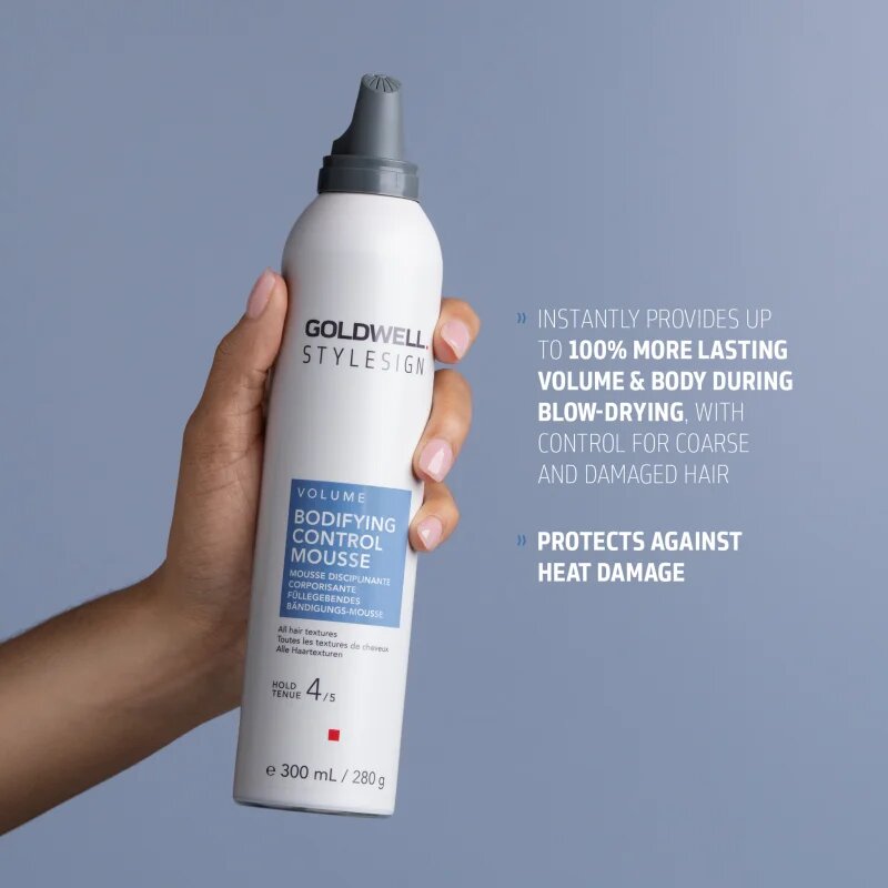 Goldwell StyleSign Bodifying Control Mousse пяна втвърдител за обем 300 мл.