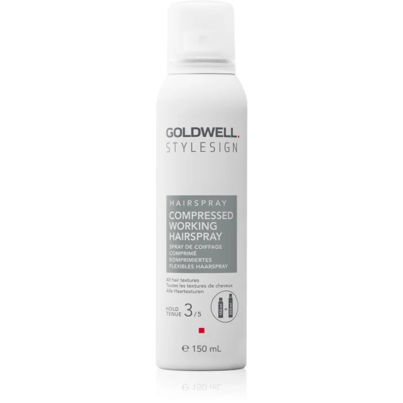 Goldwell StyleSign Compressed Working Hairspray лак за коса за блясък 150 мл.