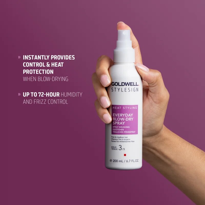 Goldwell StyleSign Everyday Blow-Dry Spray стилизиращ защитен спрей за коса 200 мл.