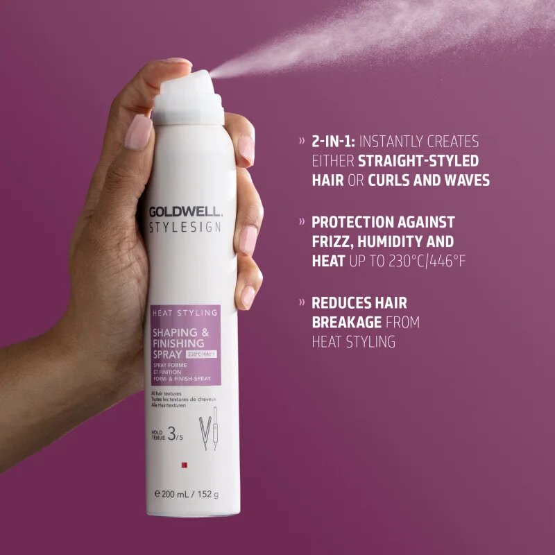 Goldwell StyleSign Shaping & Finishing Spray спрей за коса за фиксиране и оформяне 200 мл.