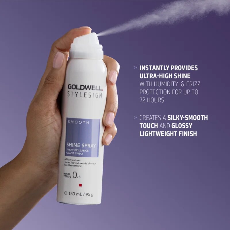 Goldwell StyleSign Shine Spray спрей за коса за блясък и мекота на косата 150 мл.