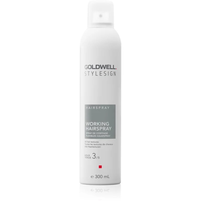 Goldwell StyleSign Working Hairspray лак за коса за фиксиране и оформяне 300 мл.