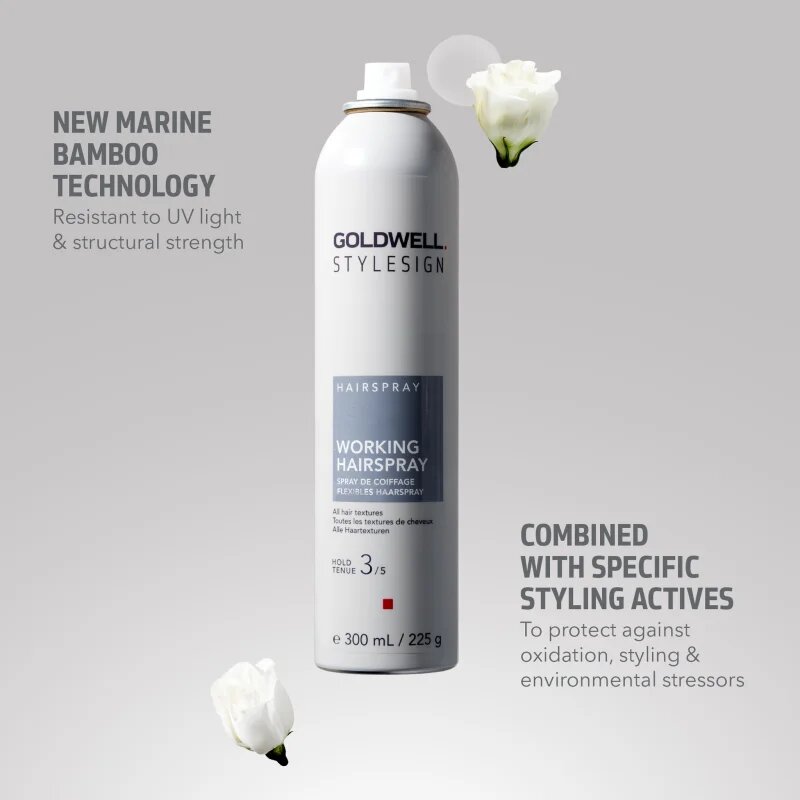 Goldwell StyleSign Working Hairspray лак за коса за фиксиране и оформяне 300 мл.