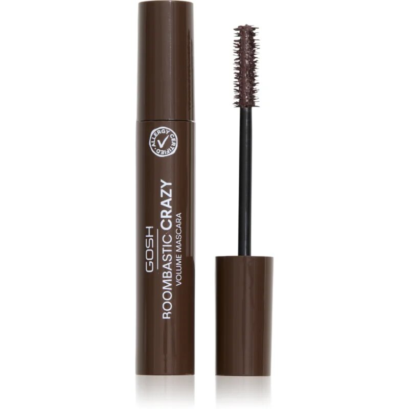 GOSH COPENHAGEN Boombastic спирала за обем и извиване на мигли цвят 005 Chocolate Brown 13 мл.