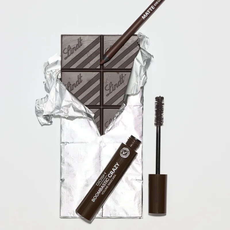 GOSH COPENHAGEN Boombastic спирала за обем и извиване на мигли цвят 005 Chocolate Brown 13 мл.