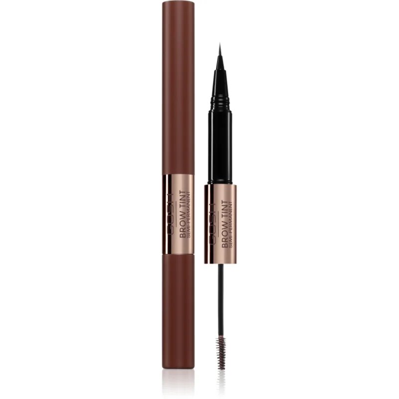 GOSH COPENHAGEN Brow Tint цвят за вежди нанасяща писалка цвят 002 Dark Brown 2.9 гр.