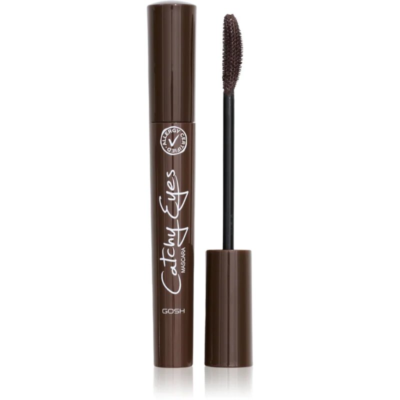 GOSH COPENHAGEN Catchy Eyes Allergy Certified спирала придаваща обем за чувствителни очи цвят 002 Brown 8 мл.