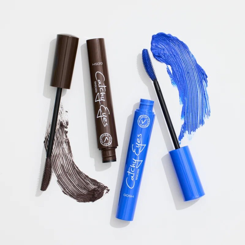 GOSH COPENHAGEN Catchy Eyes Allergy Certified спирала придаваща обем за чувствителни очи цвят 002 Brown 8 мл.