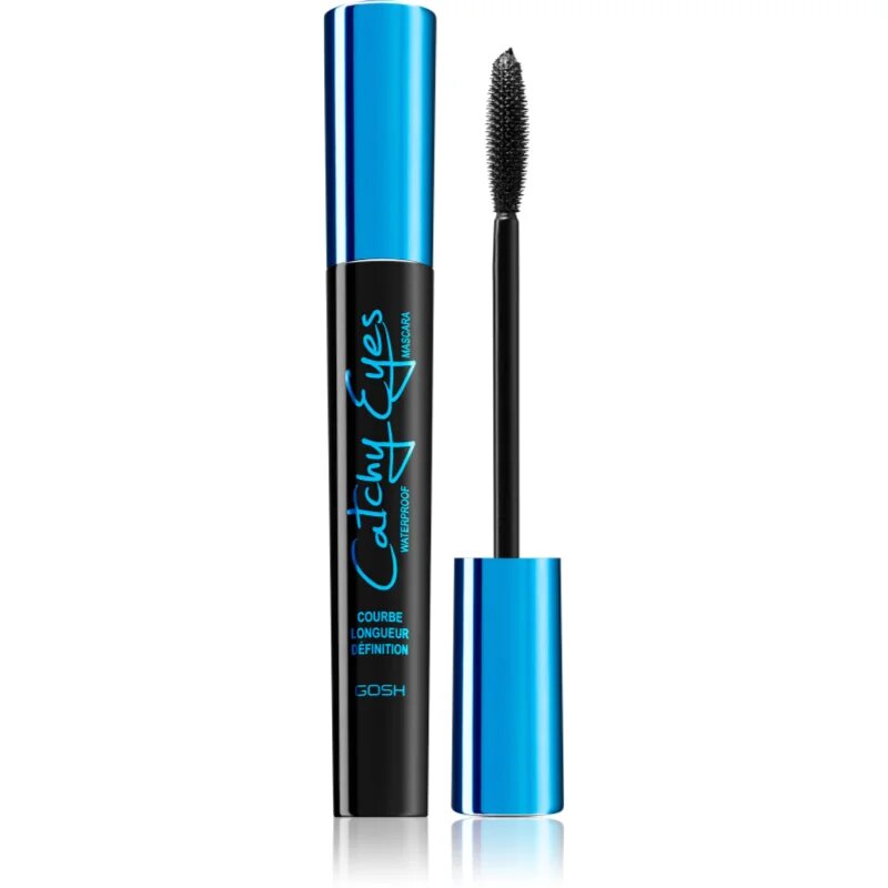 GOSH COPENHAGEN Catchy Eyes водоустойчива спирала за удължаване на миглите цвят 001 Black 8 мл.
