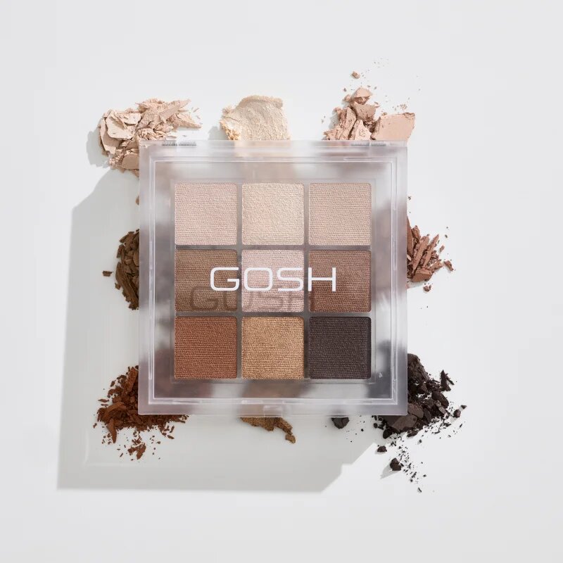 GOSH COPENHAGEN Eyedentity палитра от сенки за очи цвят 007 Be Honey 6 гр.