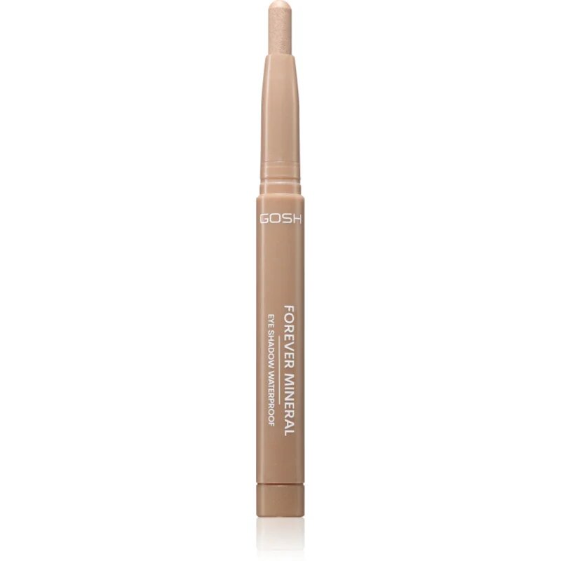 GOSH COPENHAGEN Forever Mineral Shimmer сенки за очи с блясък с молив цвят 003 Golden Brown 1.4 гр.