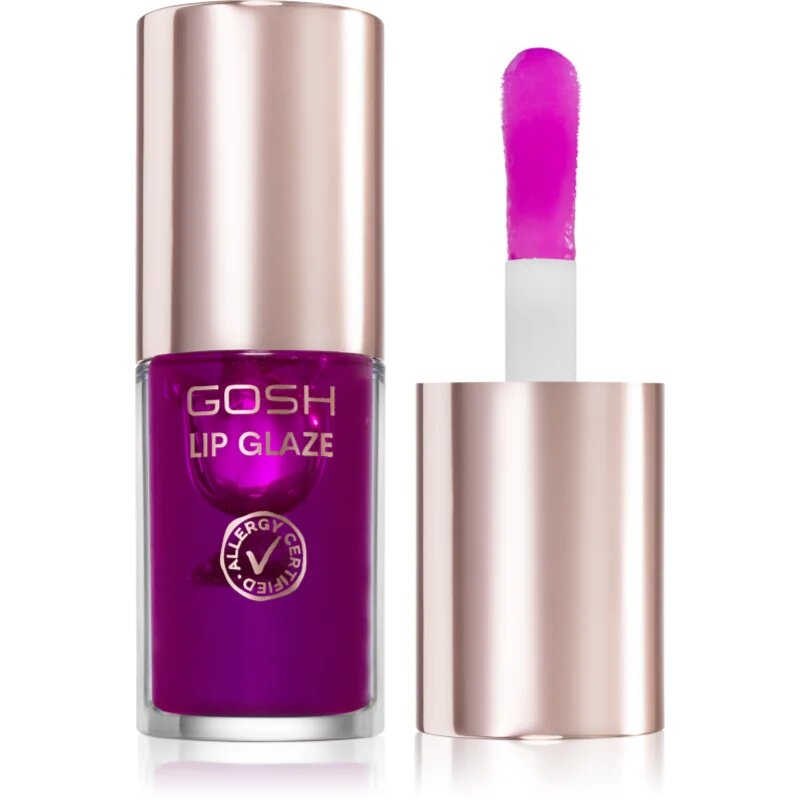 GOSH COPENHAGEN Lip Glaze блясък за устни цвят 002 Wild Berry 5.5 мл.