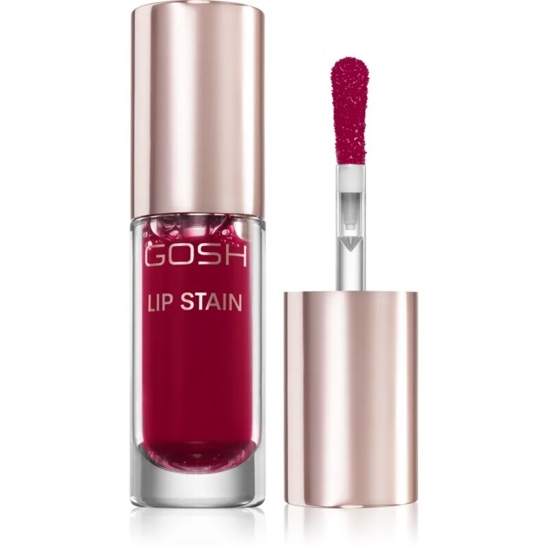 GOSH COPENHAGEN Lip Stain боя за устни цвят 001 Shocking Pink 3 мл.