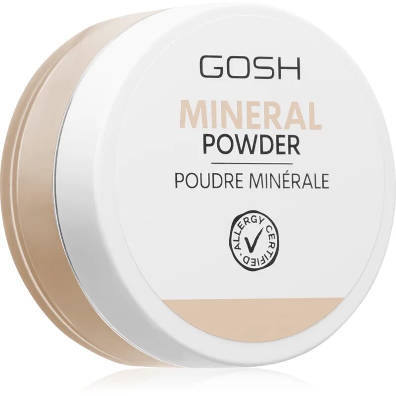 GOSH COPENHAGEN Mineral Powder минерална пудра цвят 006 Honey 8 гр.