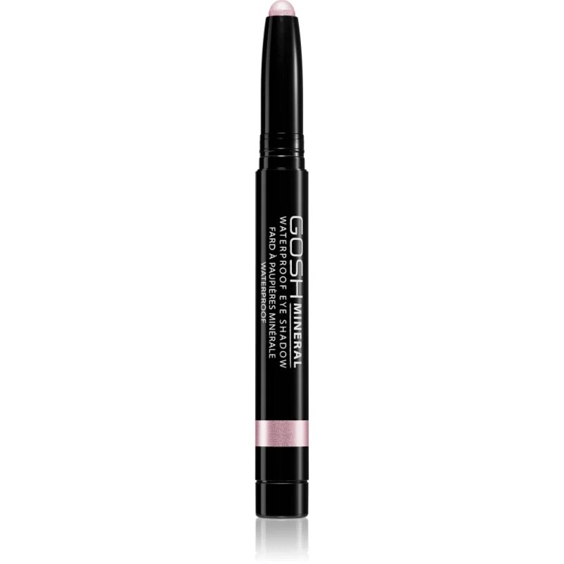 GOSH COPENHAGEN Mineral Waterproof дълготрайни сенки за очи в молив водоустойчиви цвят Rose 1.4 гр.